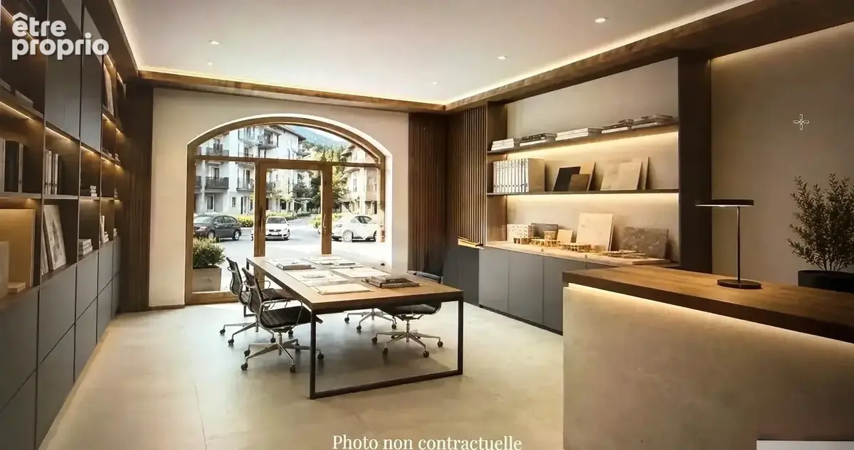 Saint gervais les bains - murs commerciaux  de  68m² - photo 2
