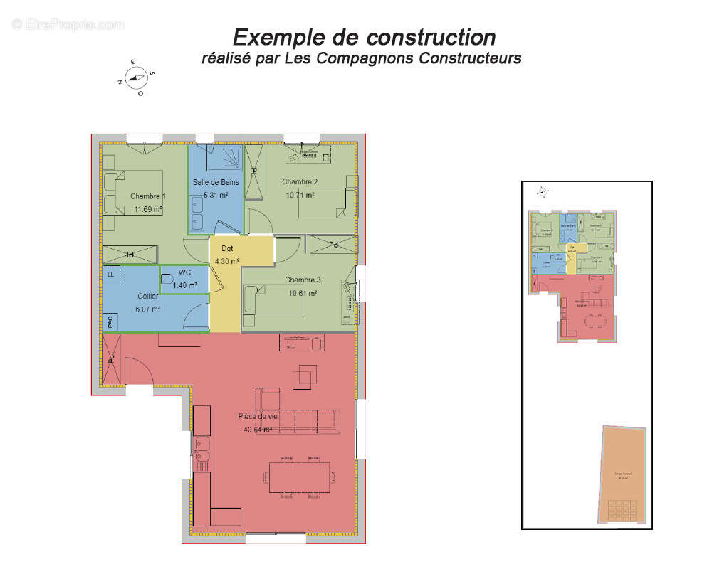 Terrain à BEIRE-LE-CHATEL
