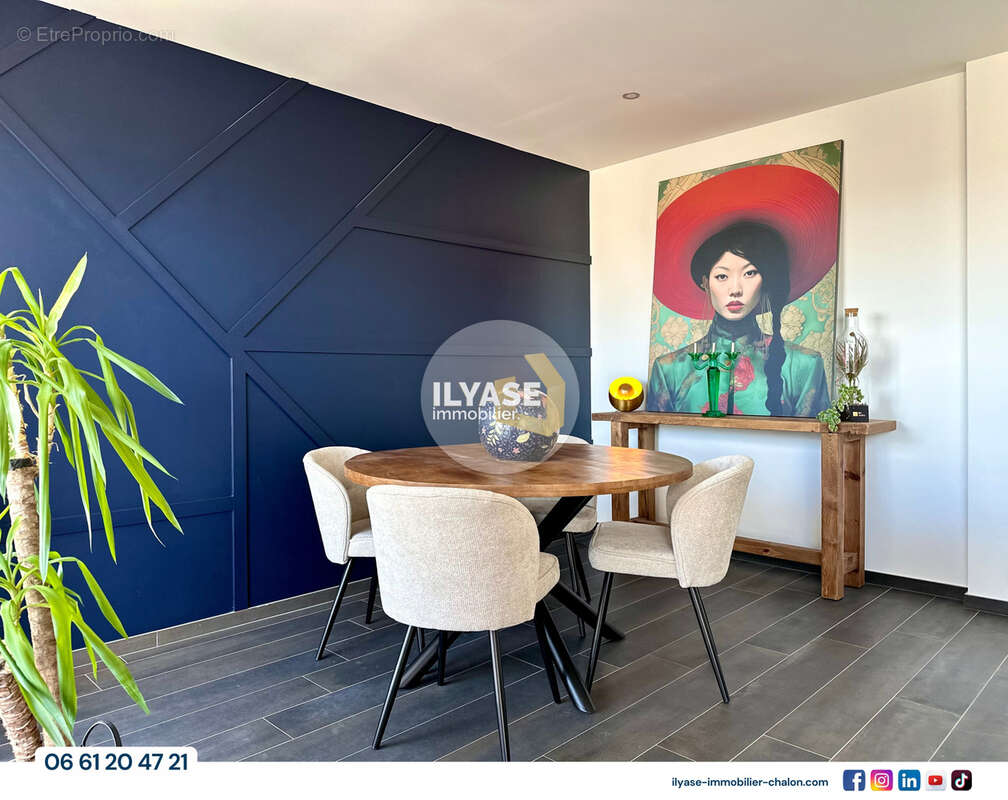 Appartement T4 avec vue unique  Centre-ville Chalon-sur-Saône  Spa  Balcon - photo 10