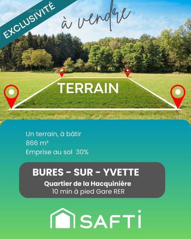 Photo 1 - Terrain à BURES-SUR-YVETTE