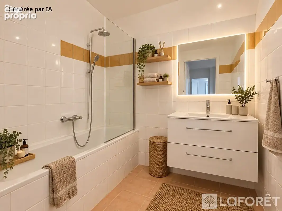 Appartement  de 3 pièce(s) 51 m2 - Parking mécanisé- Terrasse 20m² - photo 6