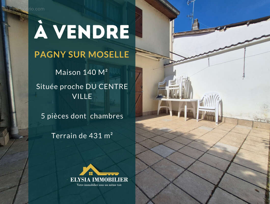 Maison à PAGNY-SUR-MOSELLE