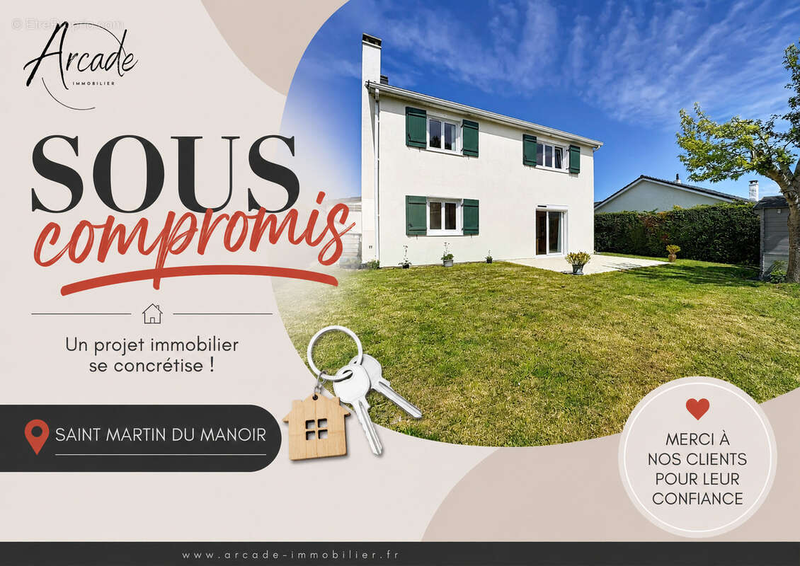 Maison à SAINT-MARTIN-DU-MANOIR