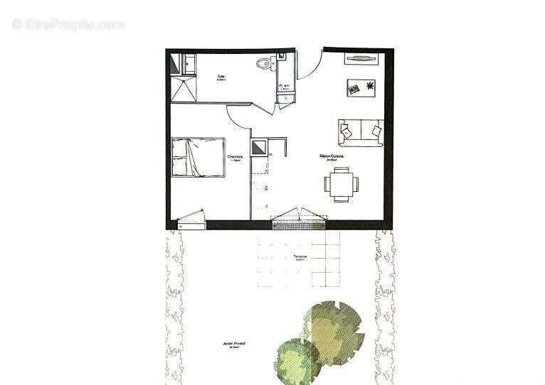 Appartement 43 m² à Cebazat  - photo 9