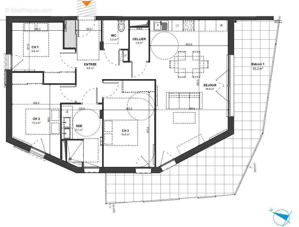 Appartement à MILLAU