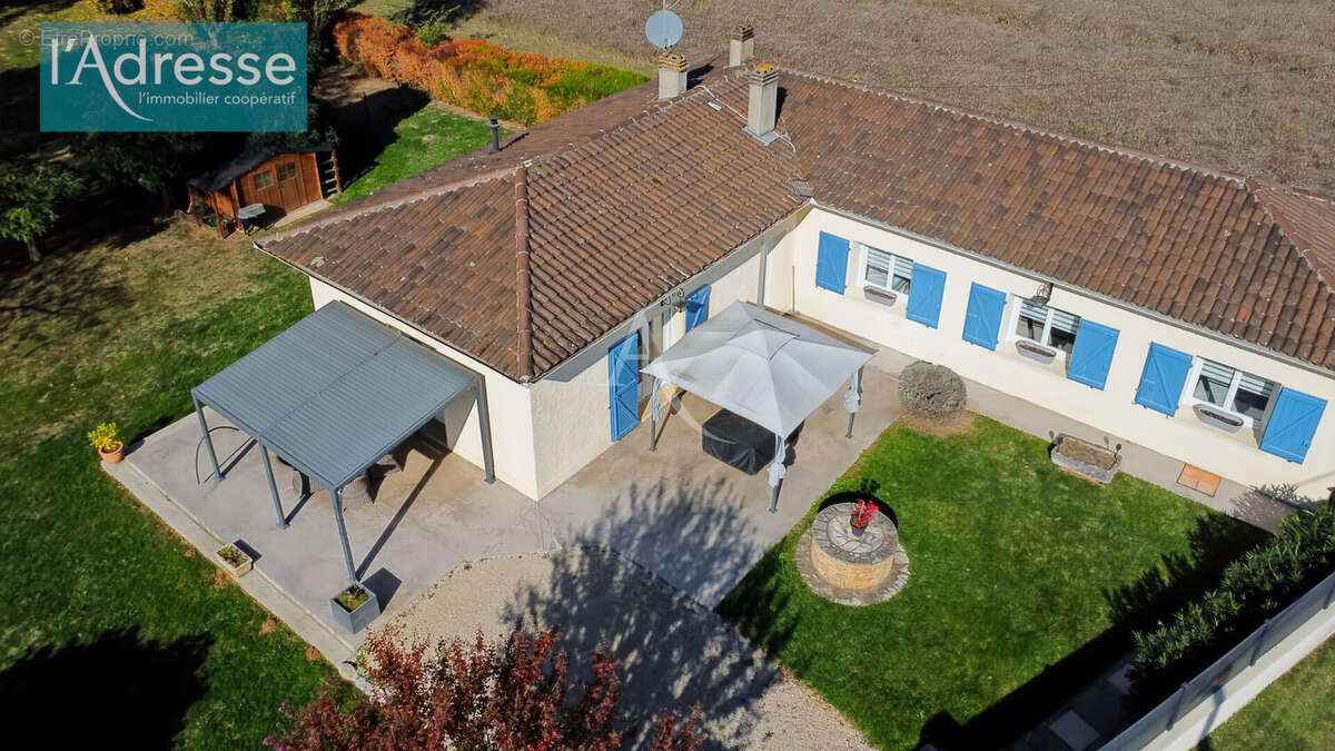 Maison de plain pied avec piscine centre Prayssac - photo 3