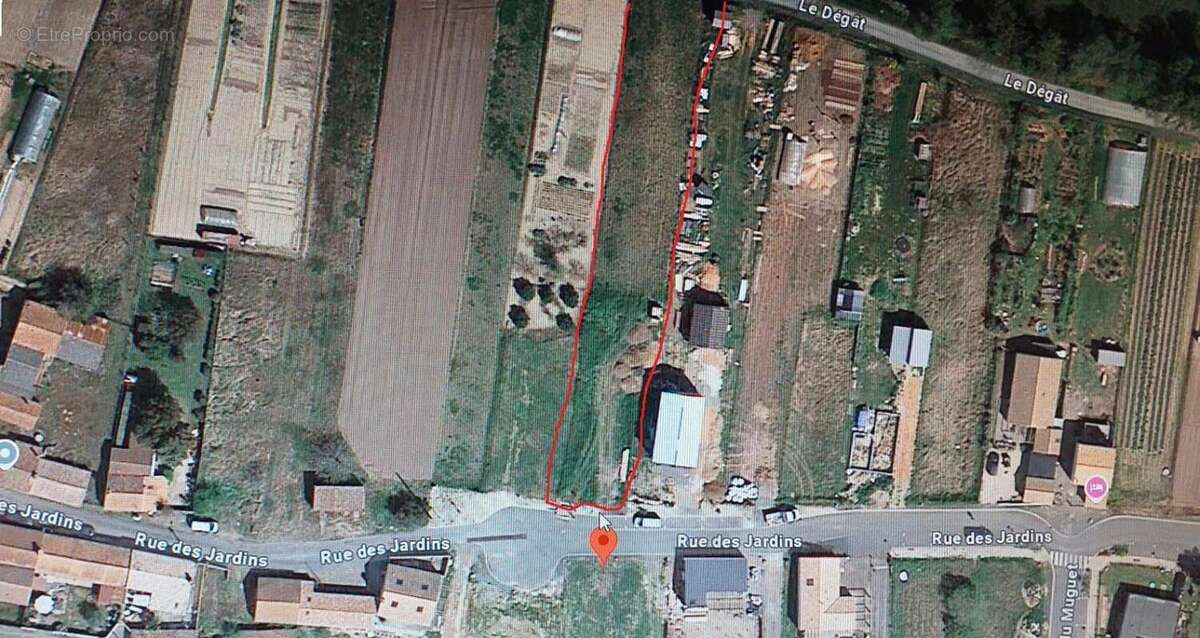 Terrain Longeville Sur Mer 1406 m2 - photo 3