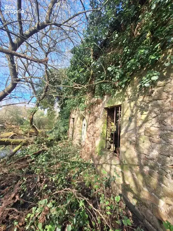 Terrain non constructible avec bâtisse en pierres en ruine, pour jardin ou espace de loisirs - photo 8