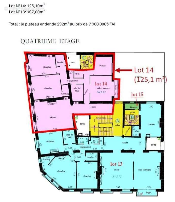 Appartement à PARIS-8E