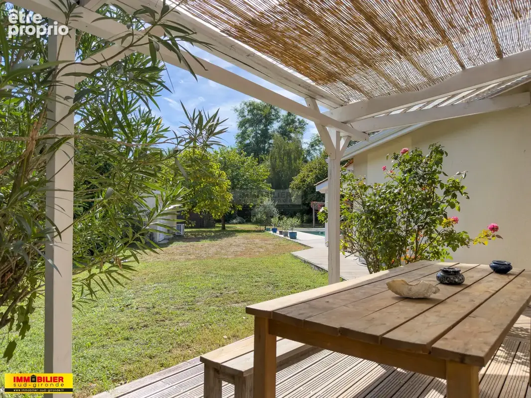 Maison de plain-pied avec piscine chauffée, au calme sur 2 500 m2 face aux bois - photo 7