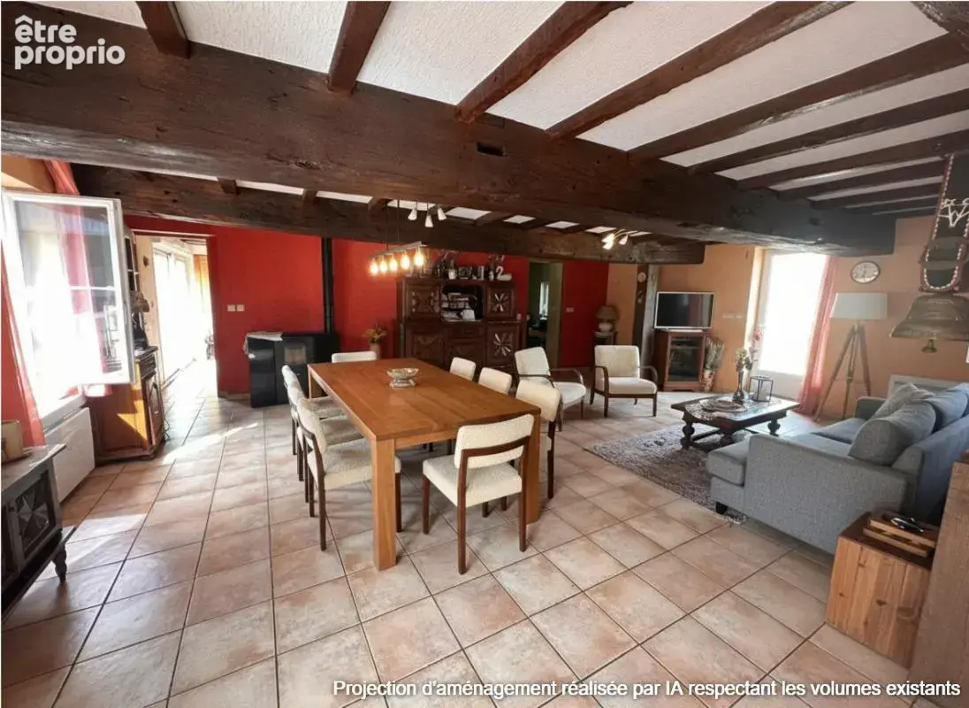 **exclusivite** saint jean sur reyssouze - ferme de caractère - 8 bâtiments -  210 000 m² de terrain - maison de 148 m² - photo 12