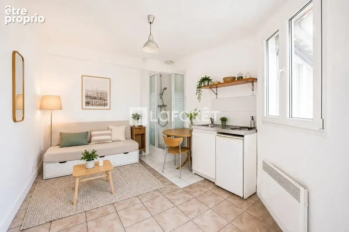 Studio charme sous les toits - Vue Tour Eiffel - photo 3