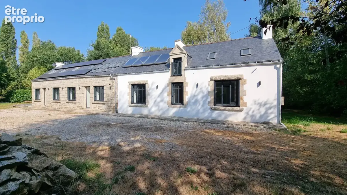 MORBIHAN, Proche Naizin (Évellys), Belle maison indépendante de 4 chambres, aménagée pour plus d'accessibilité, avec atelier - photo 1