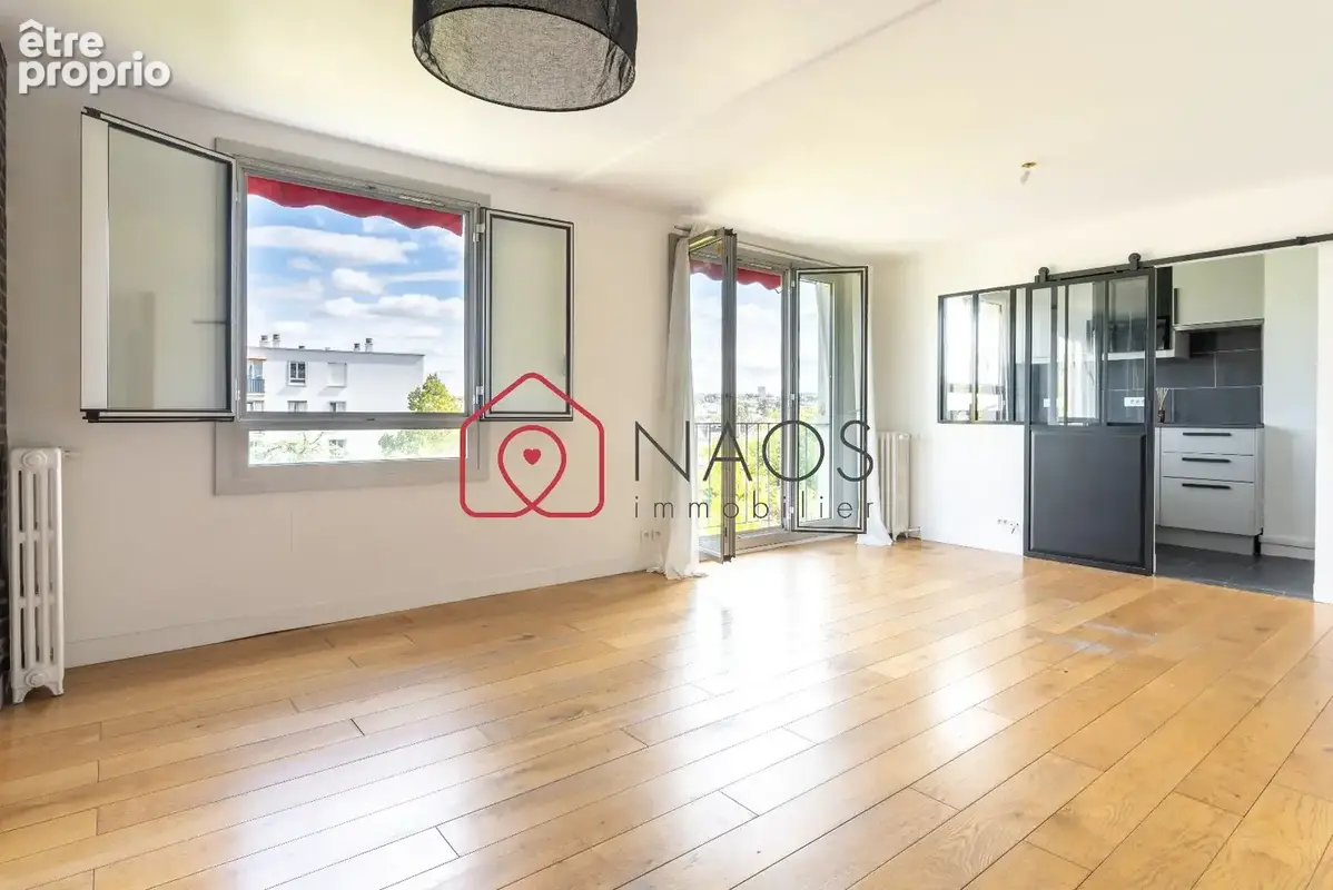 Rueil gare rer à 7 mn à pied : 3 pièces  66 m² + balcon + cave + parking libre - photo 2