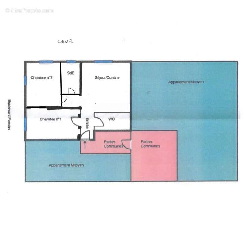 Appartement à PARIS-17E