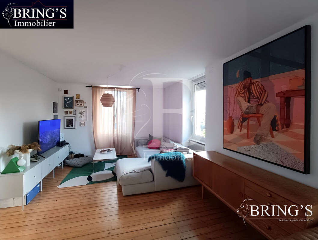 Salon rez-de-chaussée - Maison à BRUNSTATT