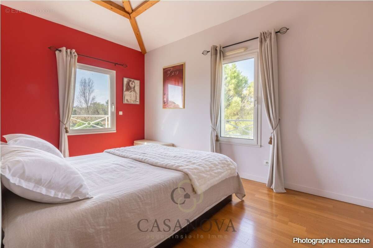 Villa contemporaine avec piscine et jardin paysager au nord de Montpellier - photo 14
