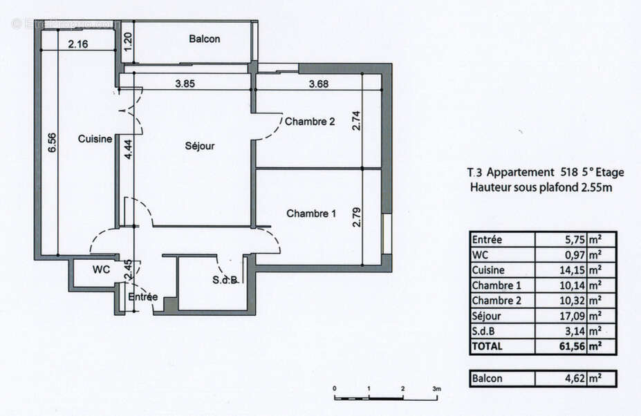 Appartement à MERIGNAC