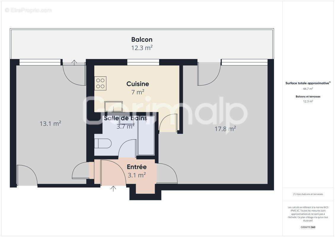 Appartement à CRAN-GEVRIER