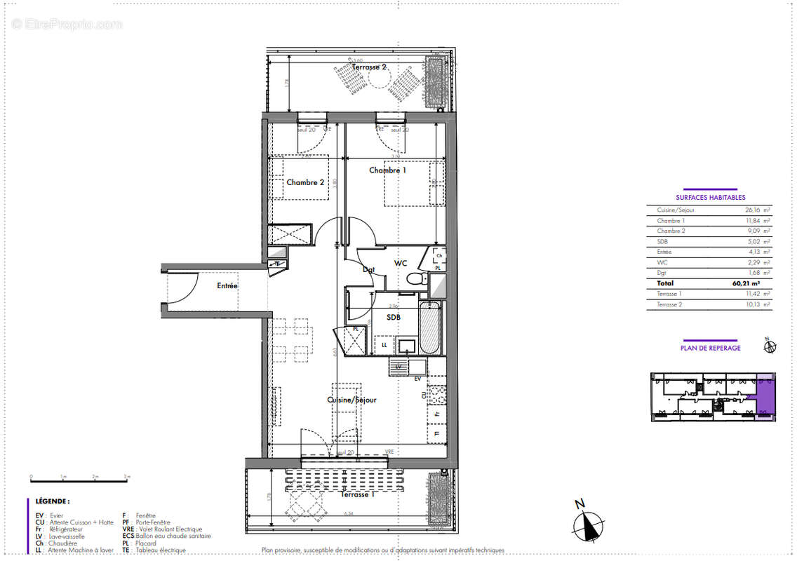 Appartement à TOULOUSE