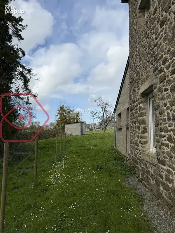 Miniac-morvan  maison en pierre 105 m²  terrain 990 m²  calme et potentiel - photo 14