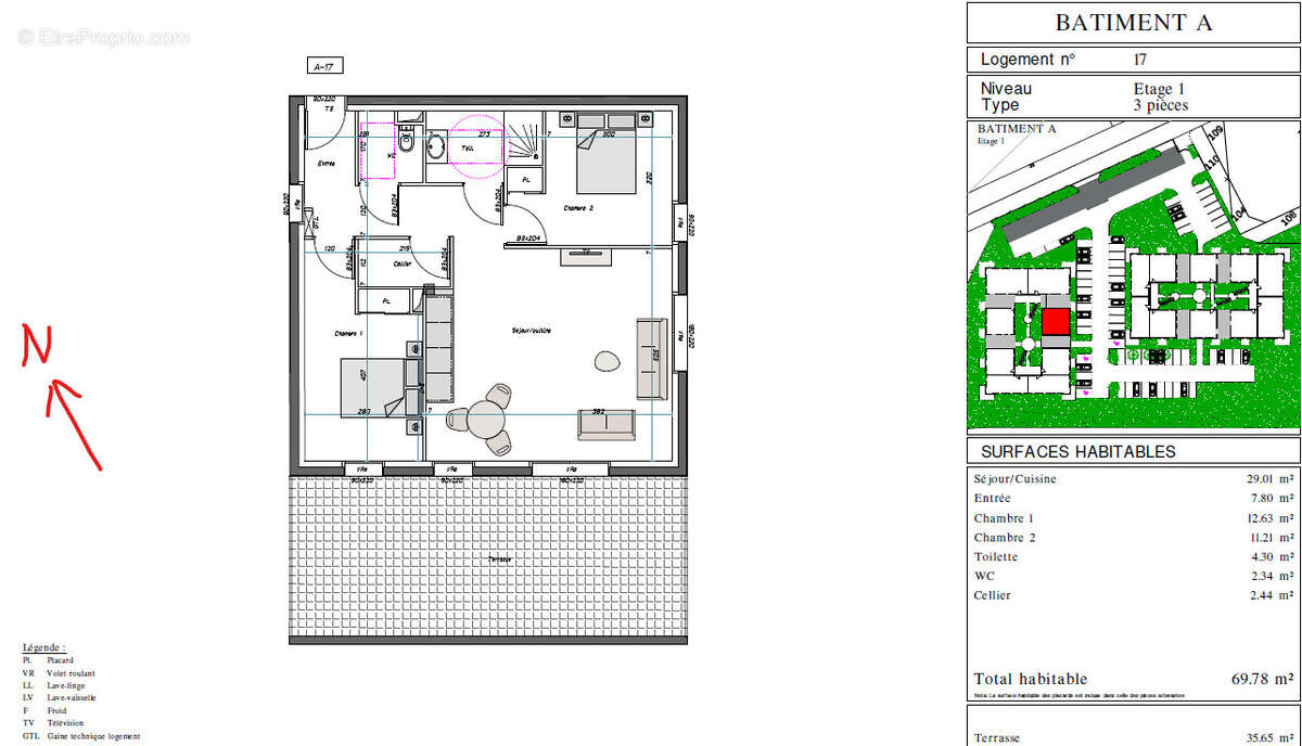 Appartement à ARESSY