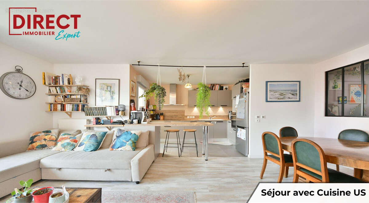 Quartier neo c - app traversant 4p 85m2 + 2 balcons + 2 parkings - photo 7
