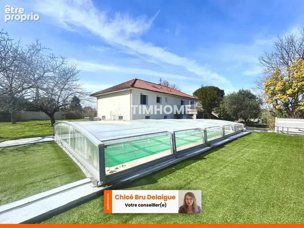 Maison familiale de plain-pied avec piscine couverte et vue sur le Pic de Nore – 171 m² – terrain 1 704 m² - photo 13