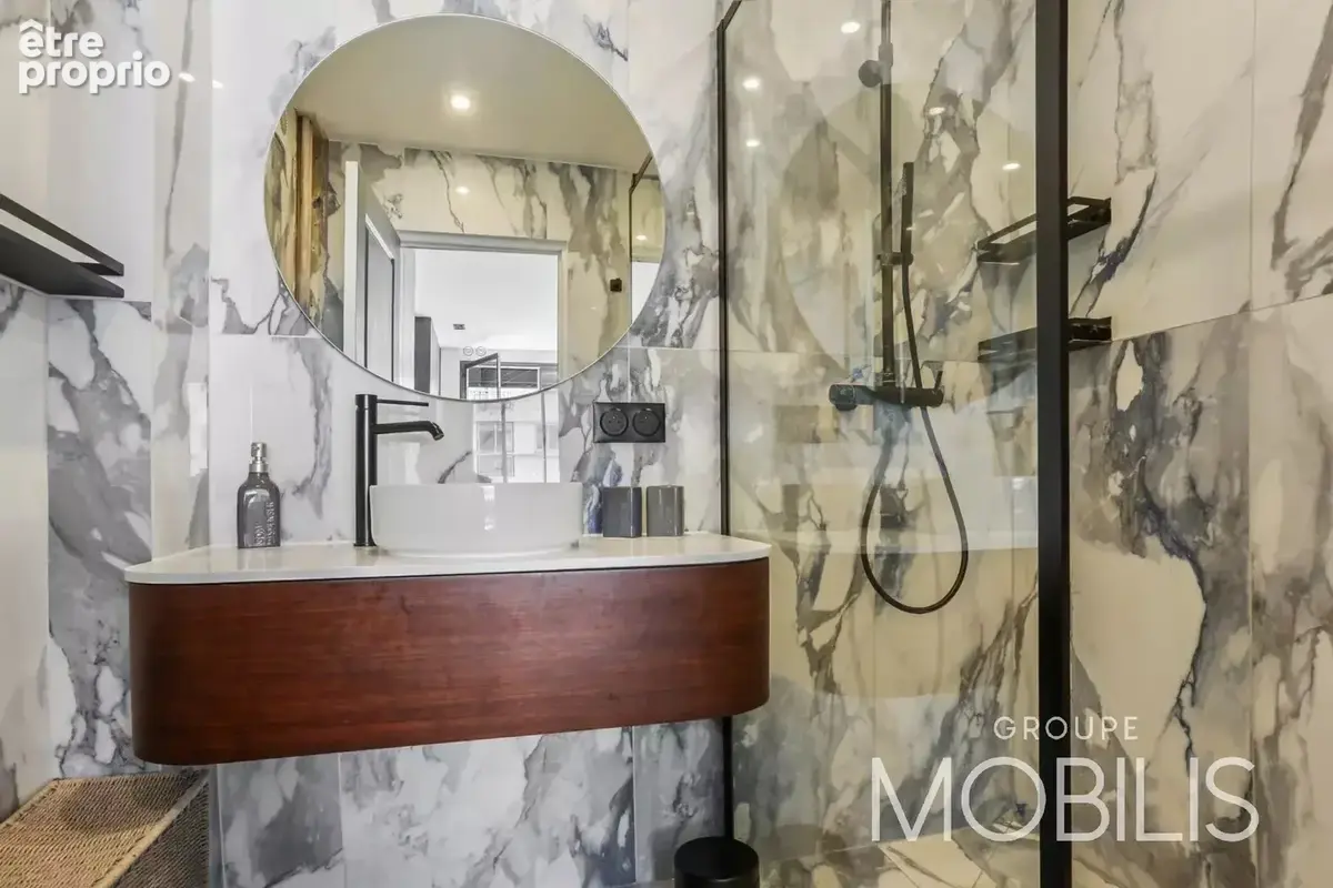 75016 - faisanderie/longchamp - appartement rénové de 60,84 m2 en étage élevé, avec balcon et vues dégagées - 1 chambre - traver - photo 4