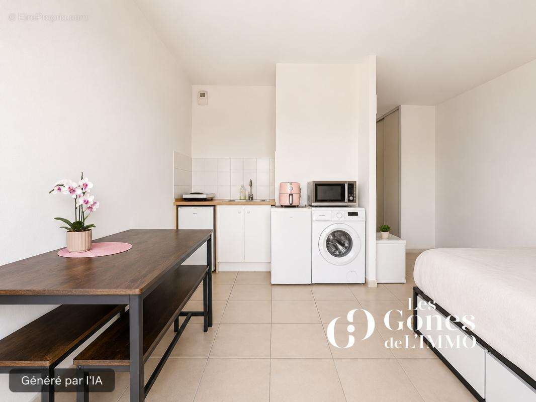Investissement locatif    Studio 24,39 m2 à Bron  résidence - photo 3