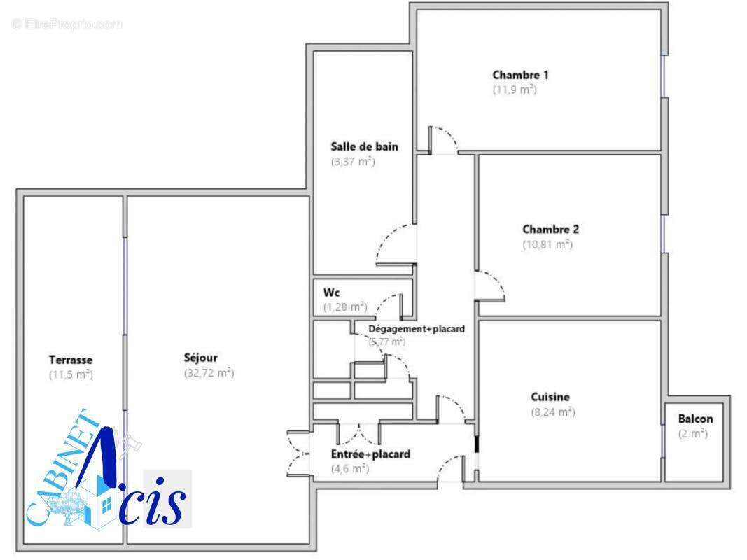 Appartement à LE CANNET