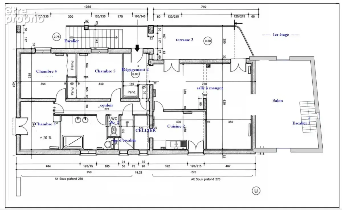 Villa T6 de 154m2 + T3 de 106m2 sur terrain de 1130m2 - photo 34