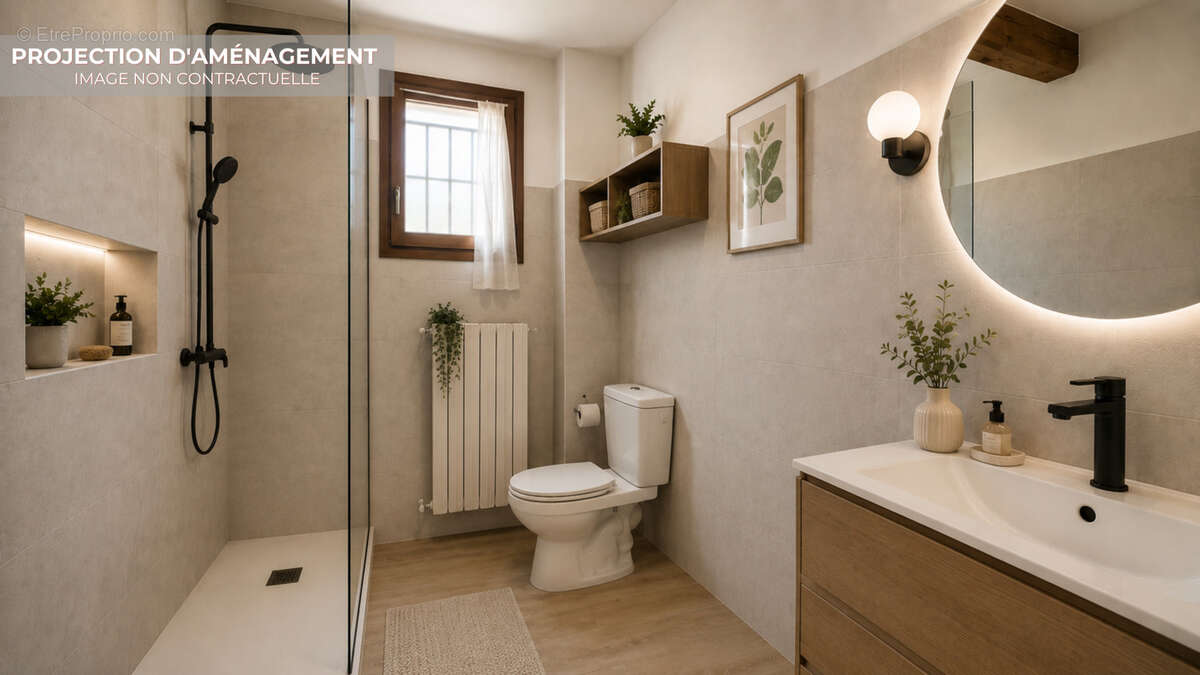 Maison de village T5 de 102 m2 avec terrasse, garage et annexes - photo 10
