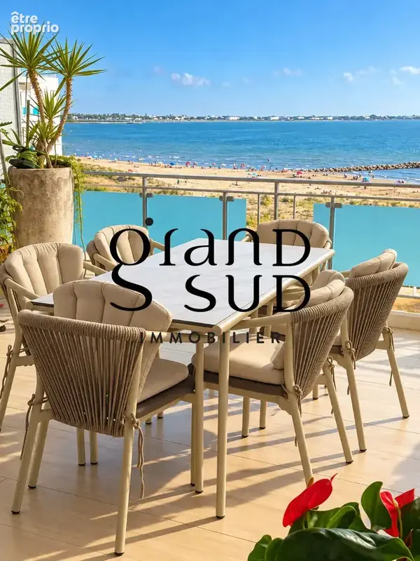 Le grau-du-roi appartement de standing 100 m²  front de mer  terrasse  piscine - photo 3