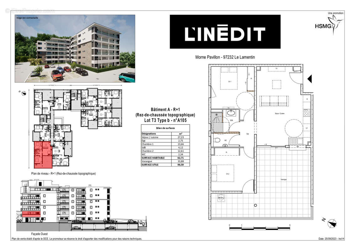 Appartement à LE LAMENTIN