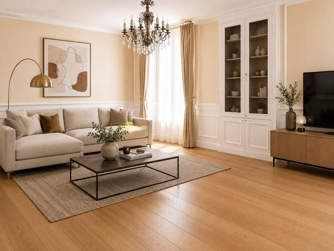 Photo du salon contractuelle  - Maison à SENS