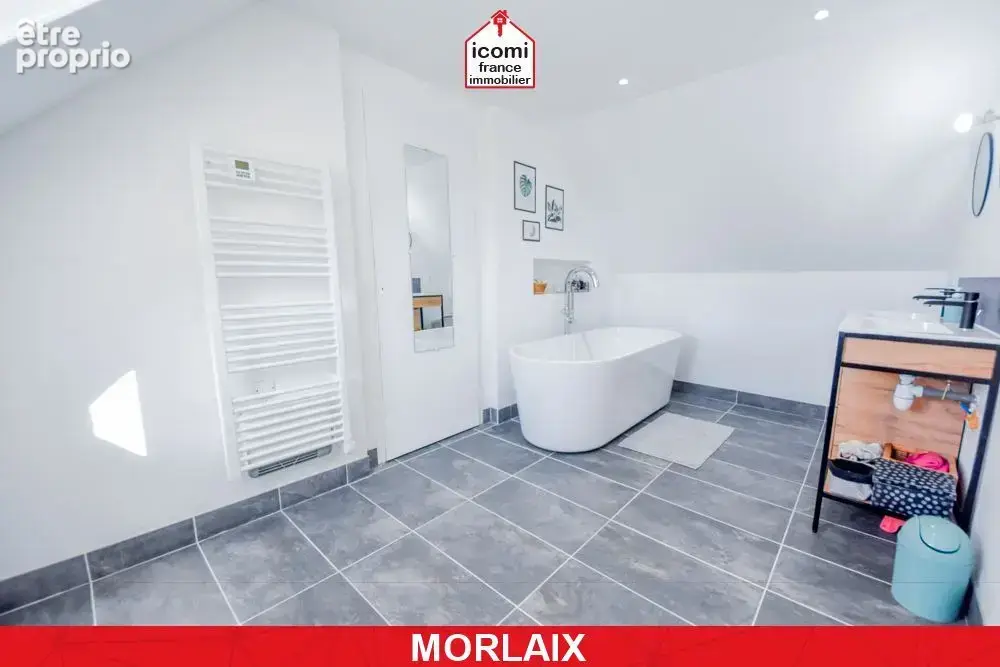 Finistere - morlaix (29600) - a vendre - maison de ville t5 95m² de 1940 - 3 chambres - aucuns travaux - coup de coeur - proche  - photo 7