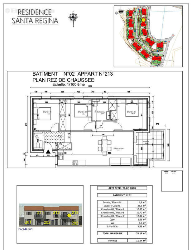 Appartement à OLMETA-DI-TUDA