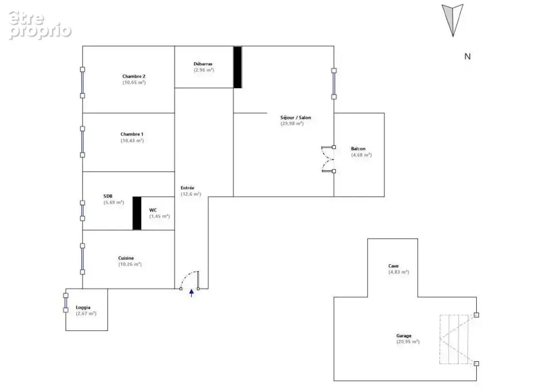 Appartement - photo 7