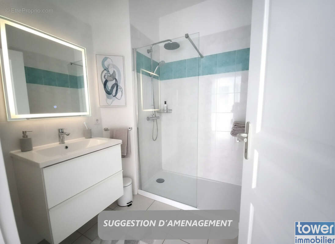 Appartement T4 de 90 m2 avec terrasse   Centre-ville   Résidence sécurisée - photo 13