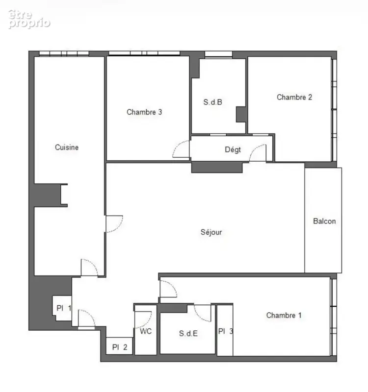 NOISY LE ROI appartement Familial rénové 3 chambres 103 m² - photo 15