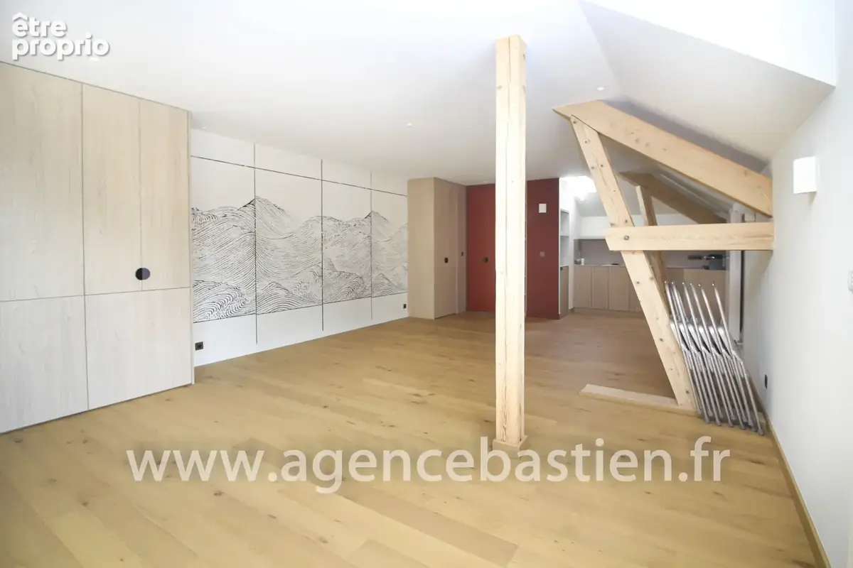 Divonne-les-bains   studio 48 m2 entièrement rénové   dernier étage   centre-ville - photo 6