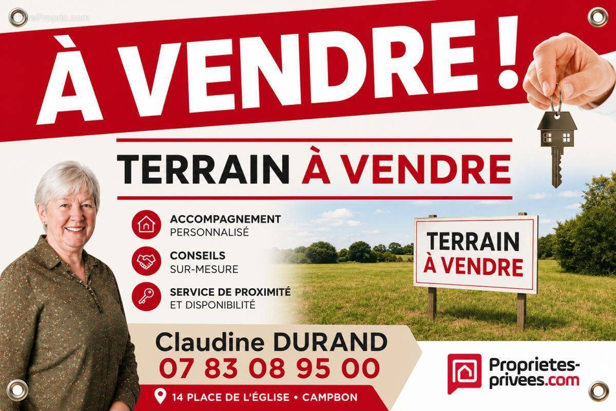Terrain à CAMPBON