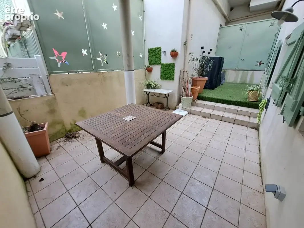 Le grau d'agde - tamarissiere - tres beau t3 avec piscine, parking et cellier - photo 8