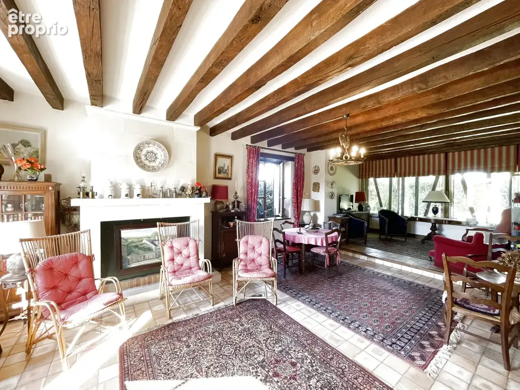 Maison ancienne de caractère de 107m2 - 3 chambres - piscine- terrain de 1555m2 - photo 5