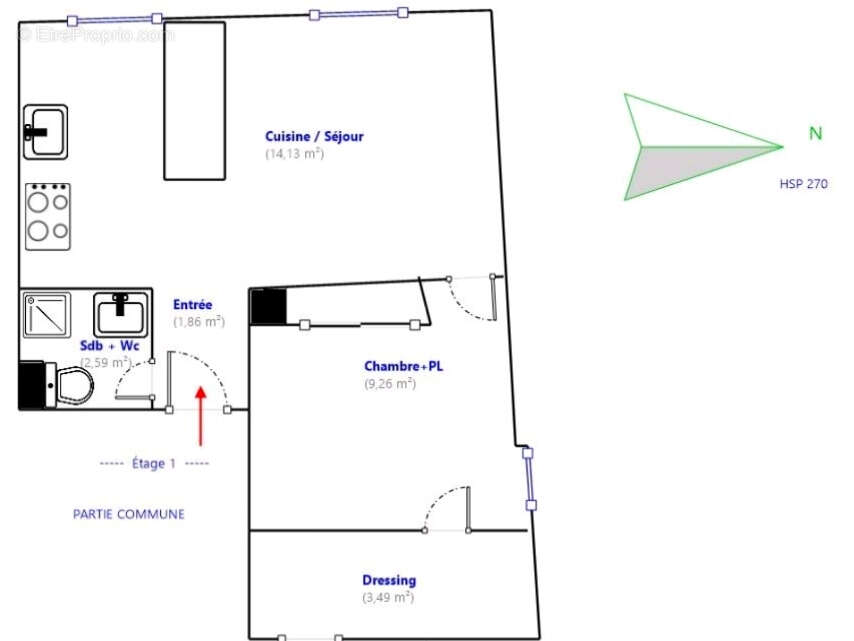 Appartement à MARSEILLE-11E