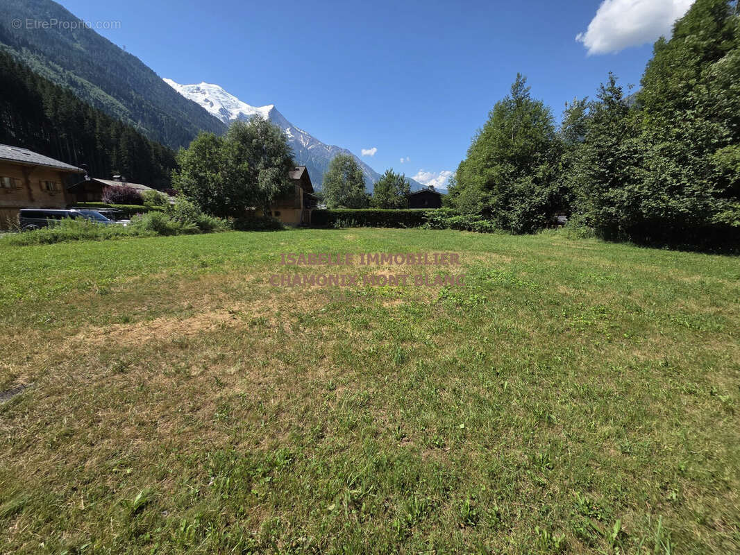 Terrain à CHAMONIX-MONT-BLANC