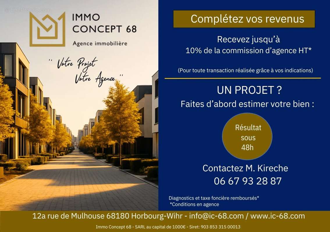 Terrain à WINTZENHEIM