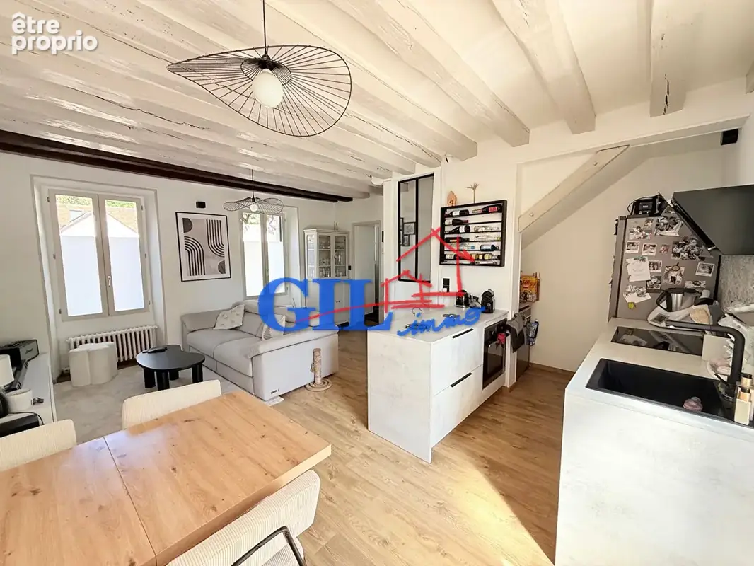 Seine port - maison briarde en pierre de 65m² hab. - photo 4