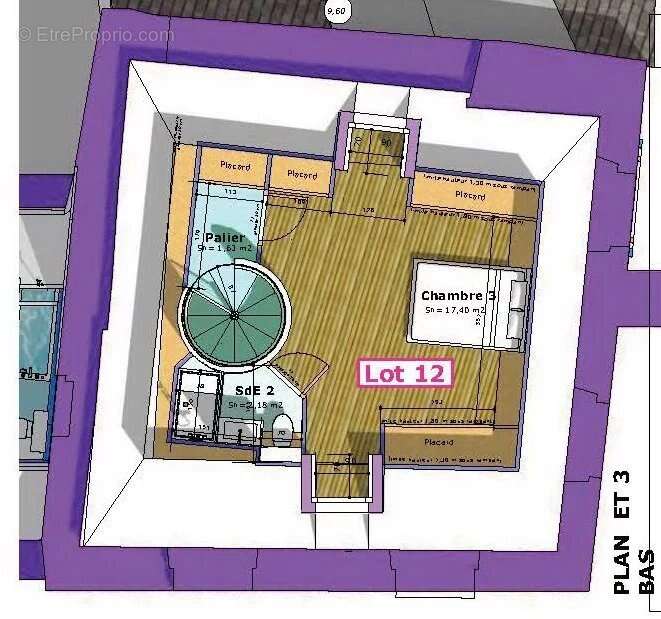 Appartement à CRESPIERES